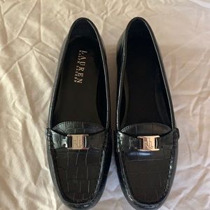 Ralph Lauren black loafers